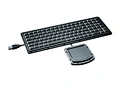 silicone industrial keyboard with touchpad