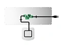 led backlight keyboard with touchpad